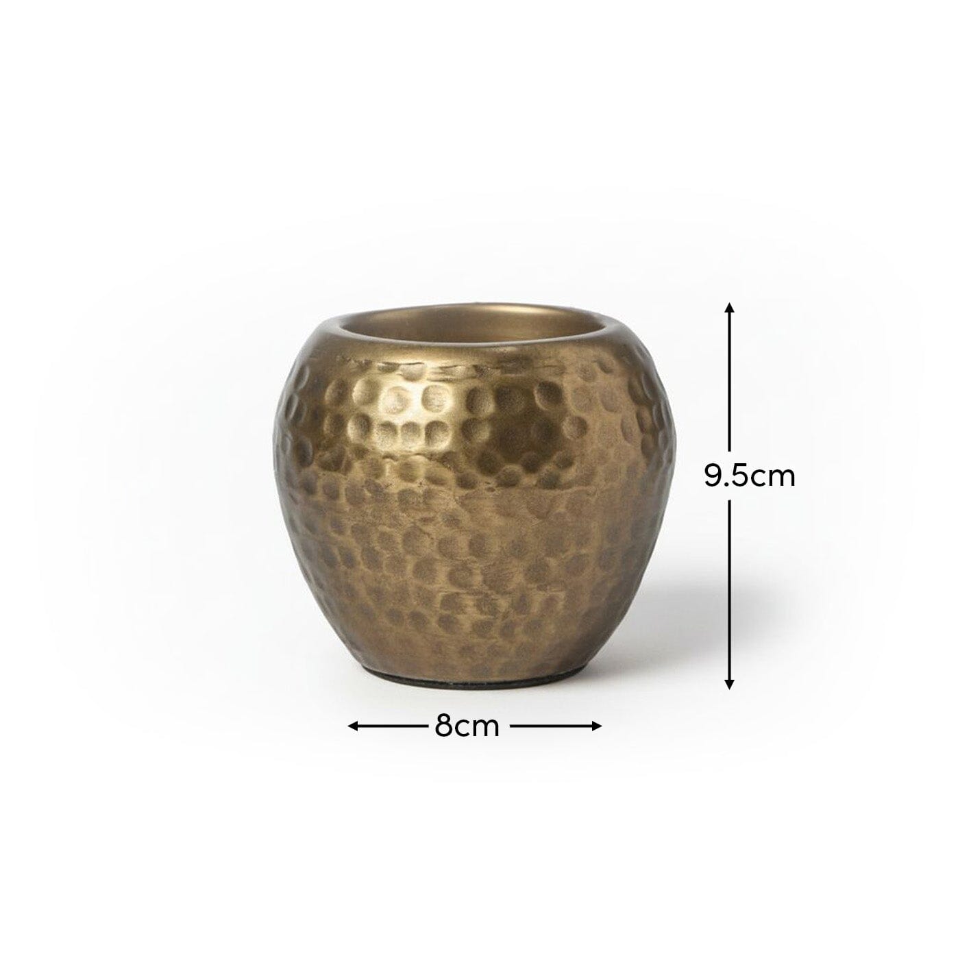 Hale Small Metal Candle Holder - Gold
