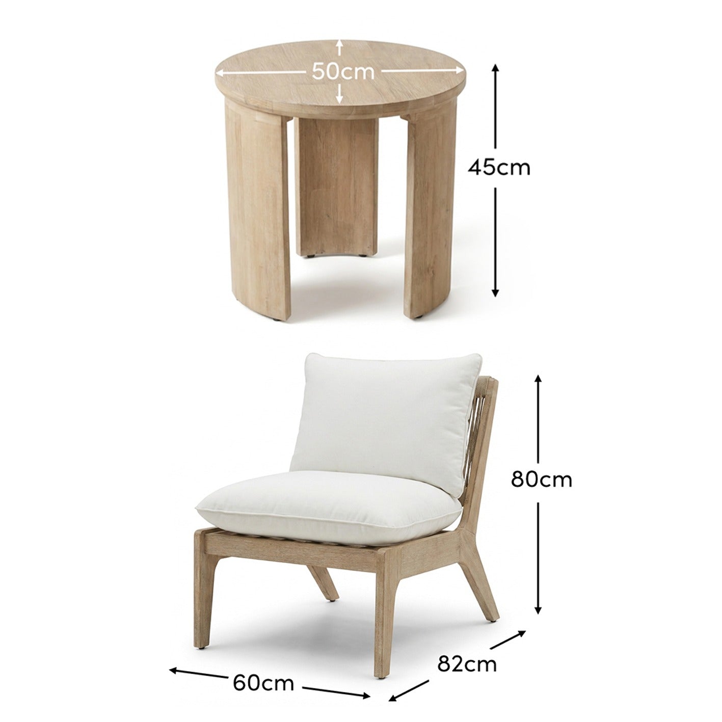Mali 2 Seater Garden Conversation Set