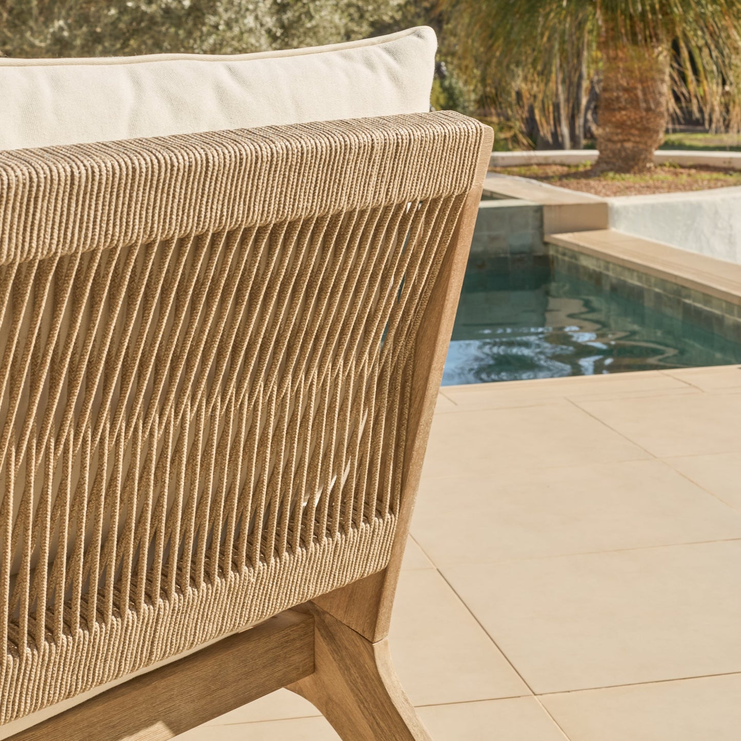 Mali Occasional Chair Cushion Covers - Linen