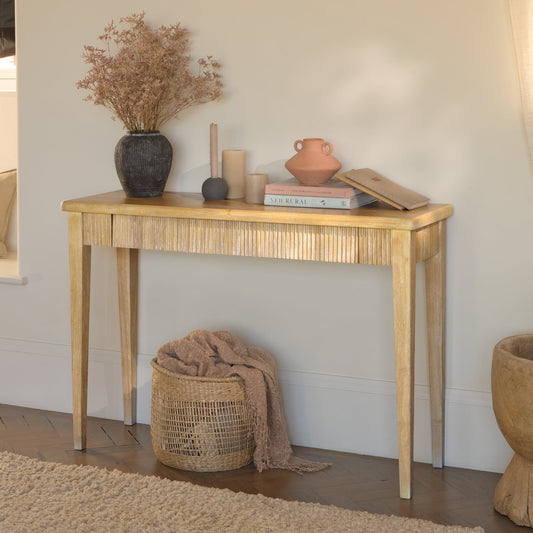 Outlet - Raleigh Whitewash Console Table