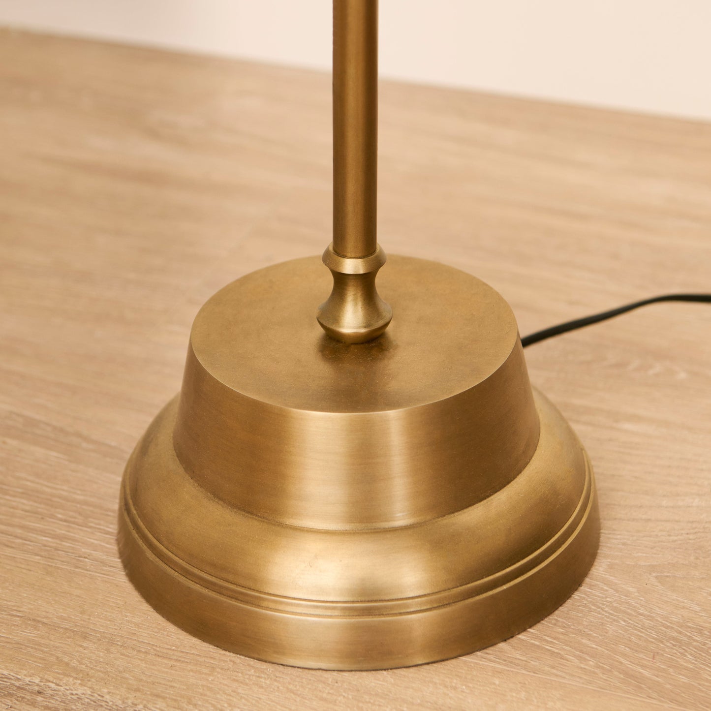Stowe 136cm Metal Floor Lamp With Shade - Gold
