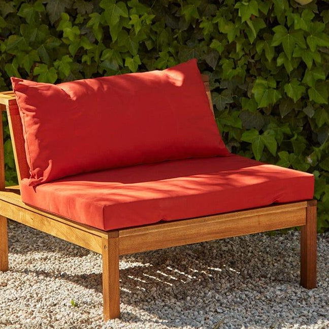 Dakota Garden Corner Sofa Cushion Covers - Red