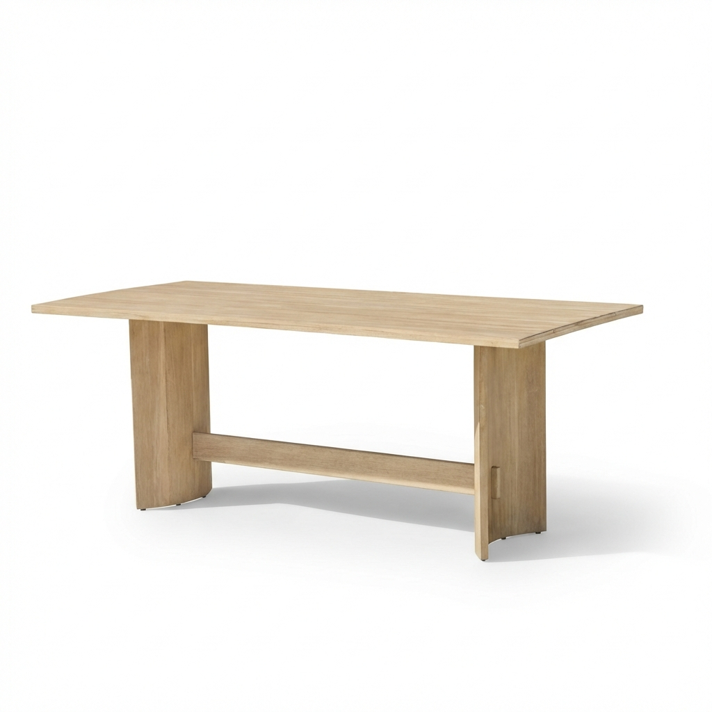 Imani Wooden Garden Coffee Table - Light Brush Acacia