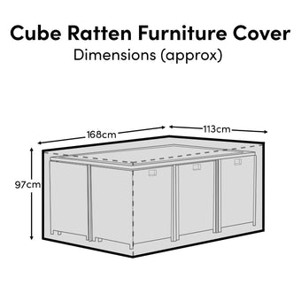 compare product Cube 10 Furniture Cover - 168x113x97cm