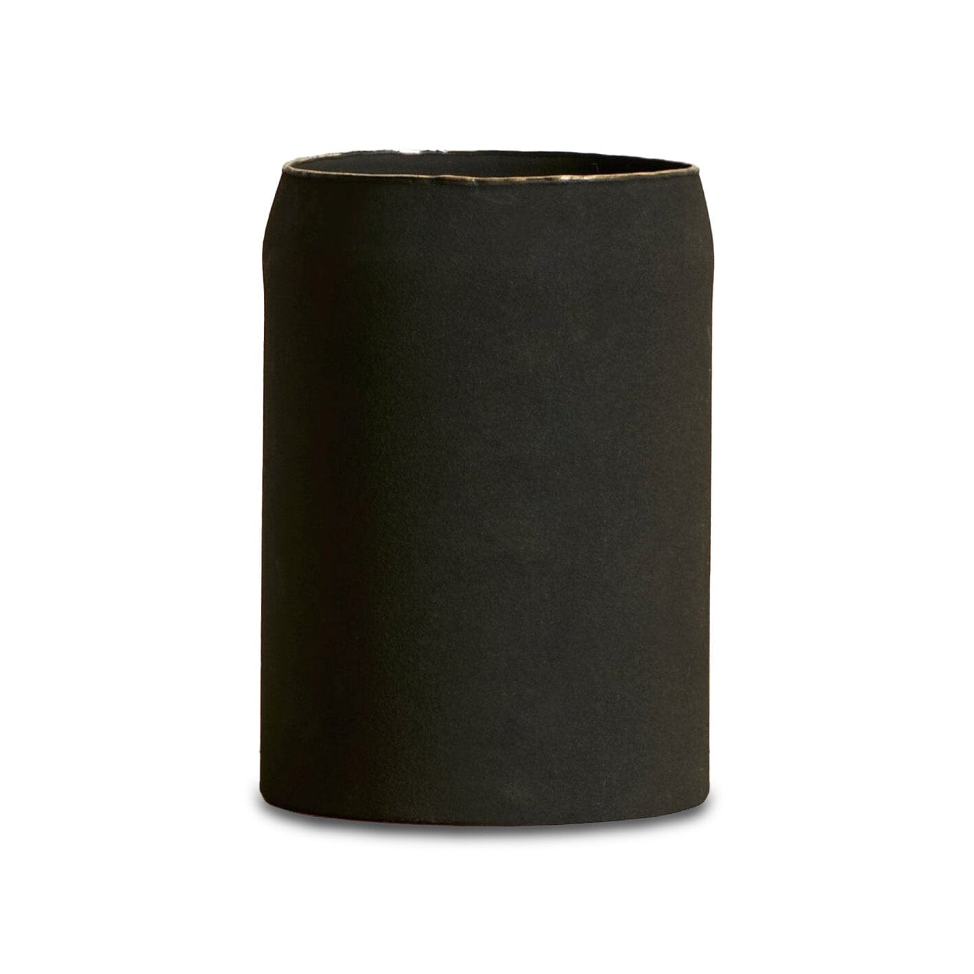 Outlet - Chaldon 17cm Metal Vase - Black