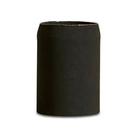 Outlet - Chaldon 17cm Metal Vase - Black
