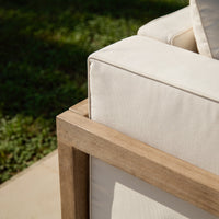 Akira 6 Seater Wooden Sofa Set with Coffee Table