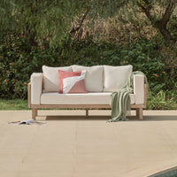 Akira 3 Seater Sofa Cushion Covers - Linen