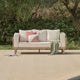 Akira 3 Seater Sofa Cushion Covers - Linen
