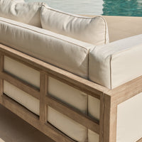 Akira 3 Seater Sofa Cushion Covers - Linen