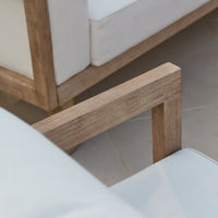 Akira 5 Seater Wooden Garden Set with 2 Akira Side Tables