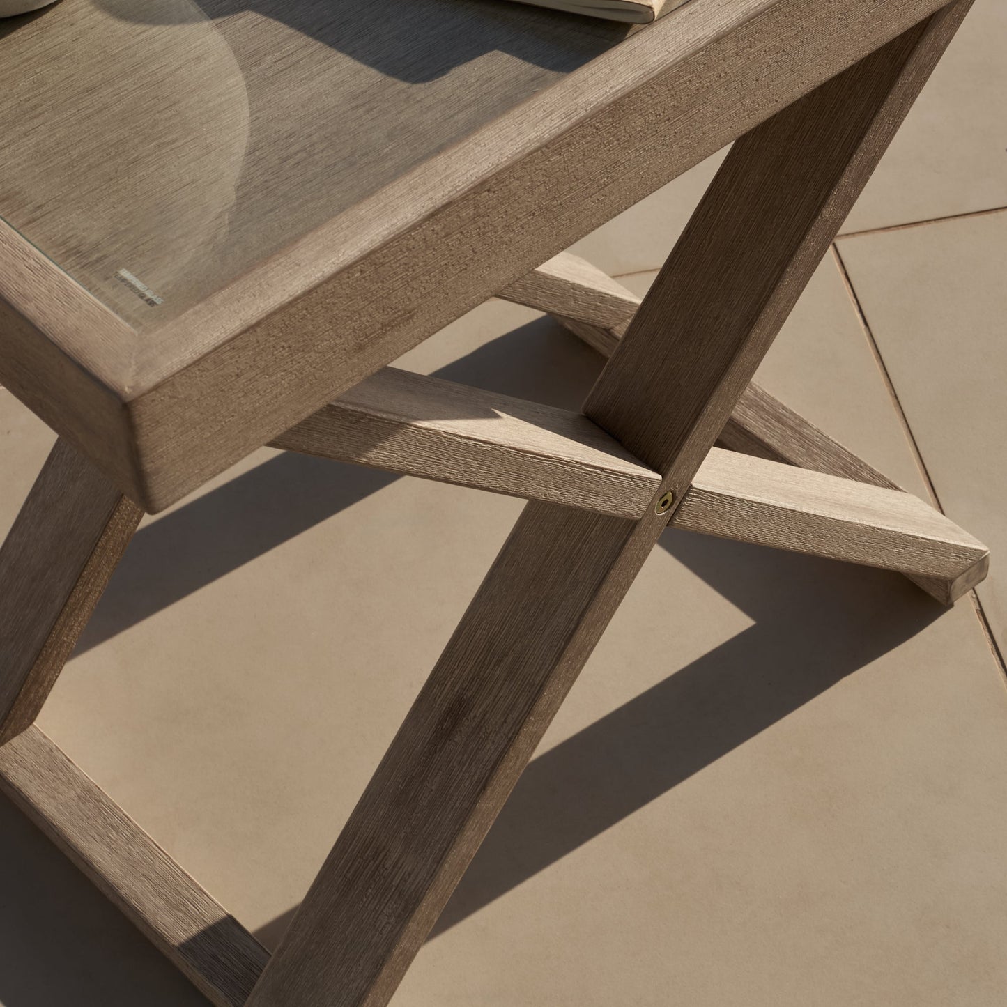 Akira Glass Garden Side Table