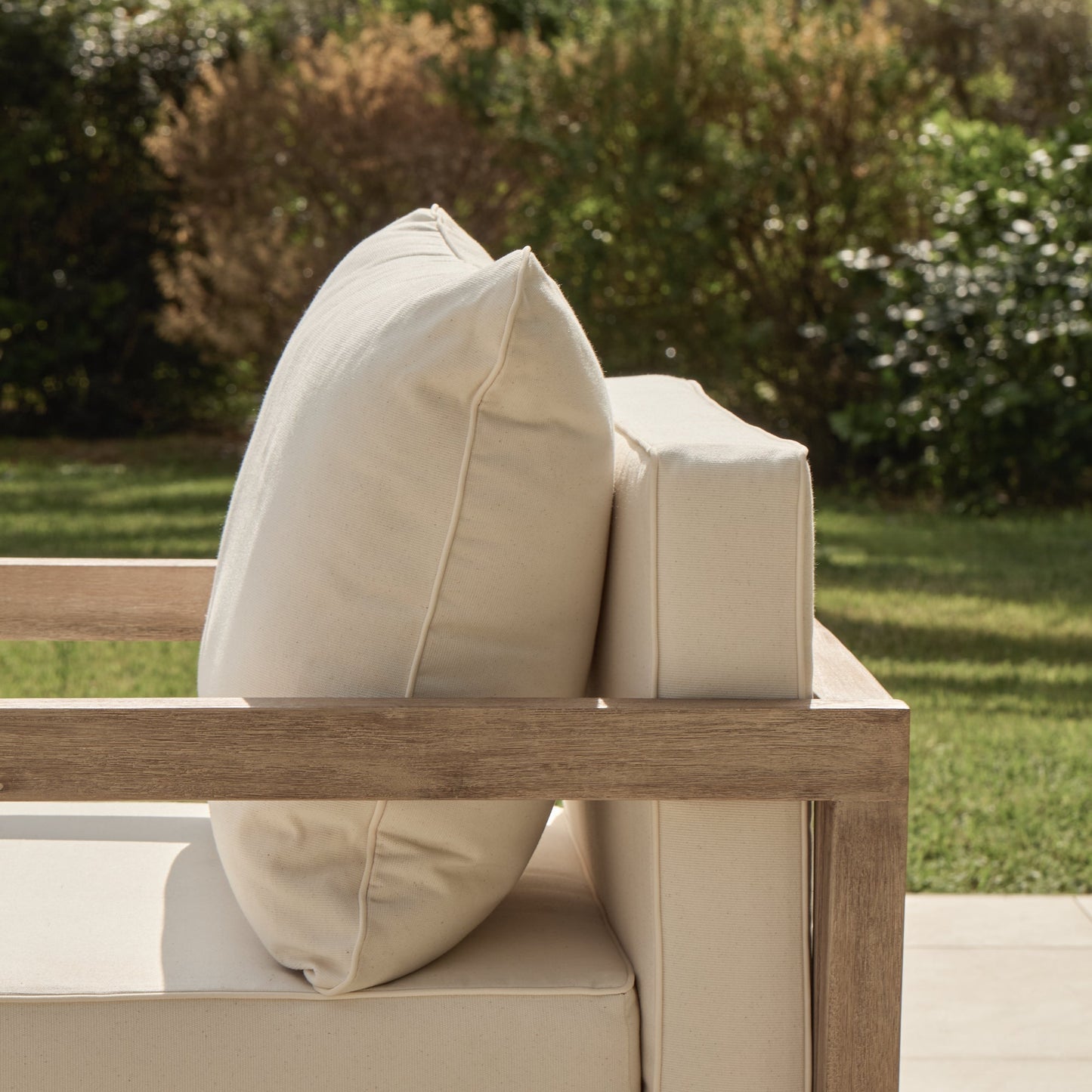 Akira Armchair Cushion Covers - Linen