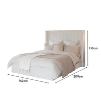 Outlet - Alice Double Ottoman Bed - Boucle
