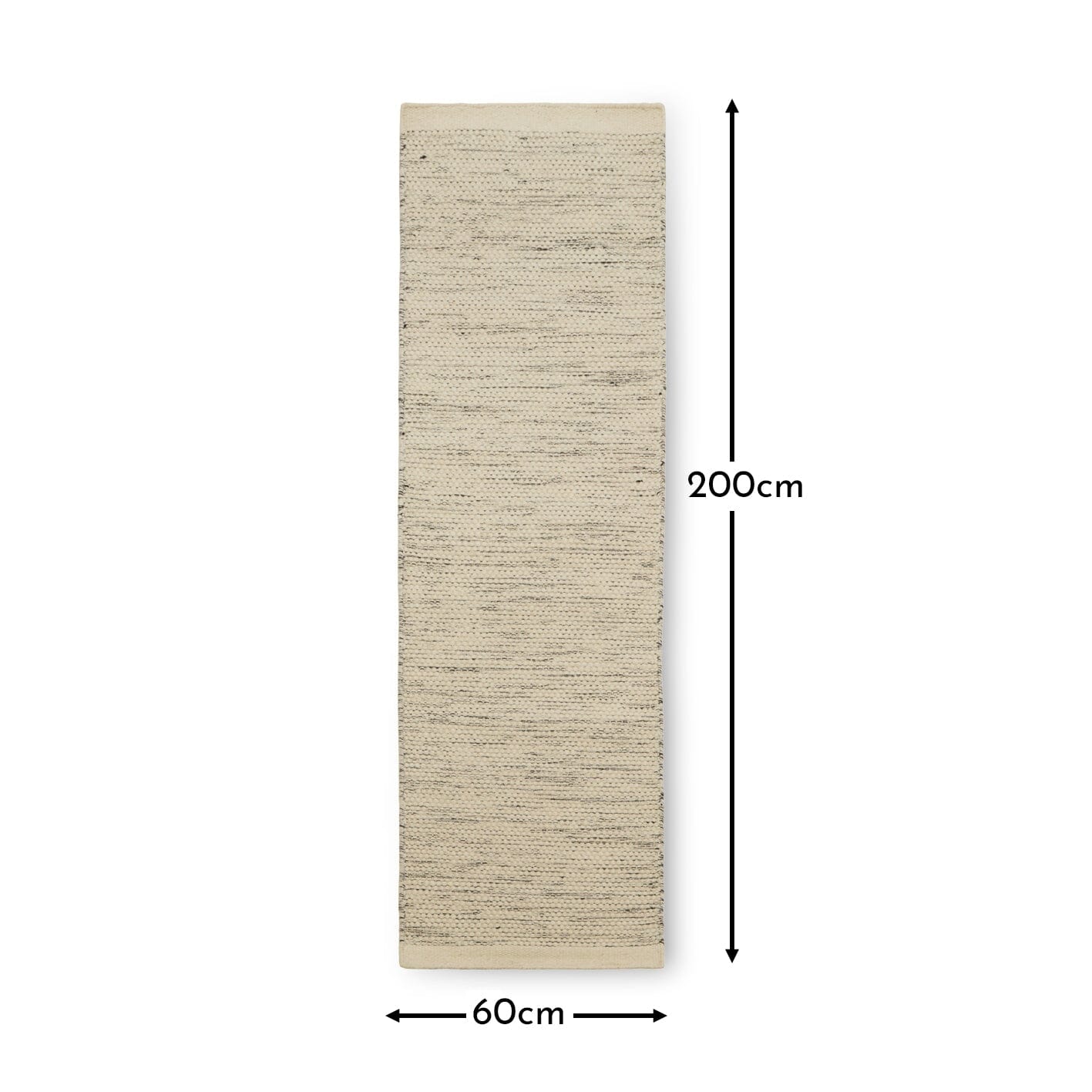 Outlet - Atcham Clay Marl Runner Rug - 200x60cm