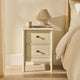 Outlet - Aubrey 2 Drawer Bedside Table - Driftwood