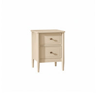 Outlet - Aubrey 2 Drawer Bedside Table - Driftwood