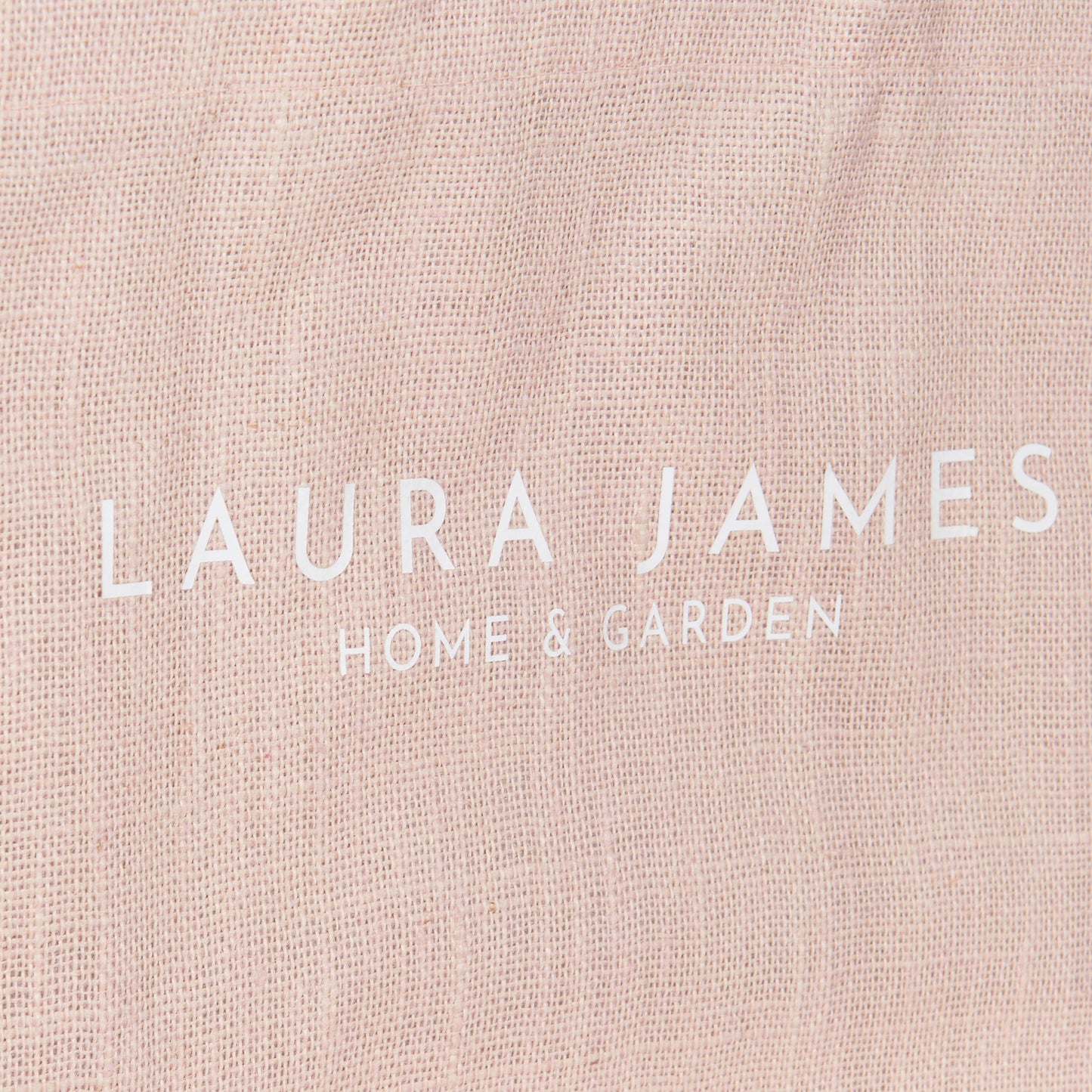 Jute Bag - Blush Pink