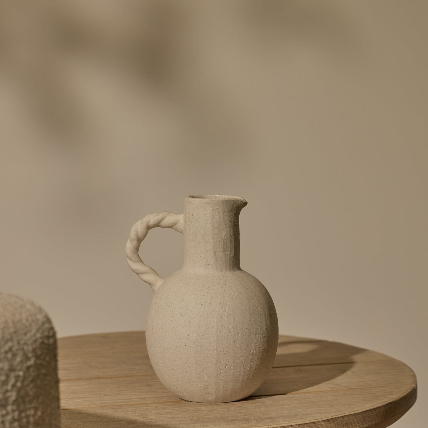 Outlet - Bayswater 20cm Ceramic Jug - Beige