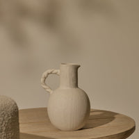 Outlet - Bayswater 20cm Ceramic Jug - Beige
