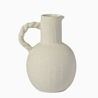 Outlet - Bayswater 20cm Ceramic Jug - Beige