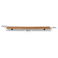 Outlet - Bosco 75cm Wall Shelf - Natural Acacia