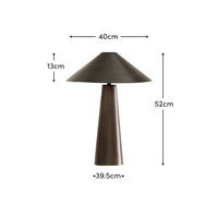 Outlet - Brockhill 51cm Metal Table Lamp - Bronze