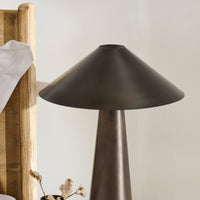 Outlet - Brockhill 51cm Metal Table Lamp - Bronze