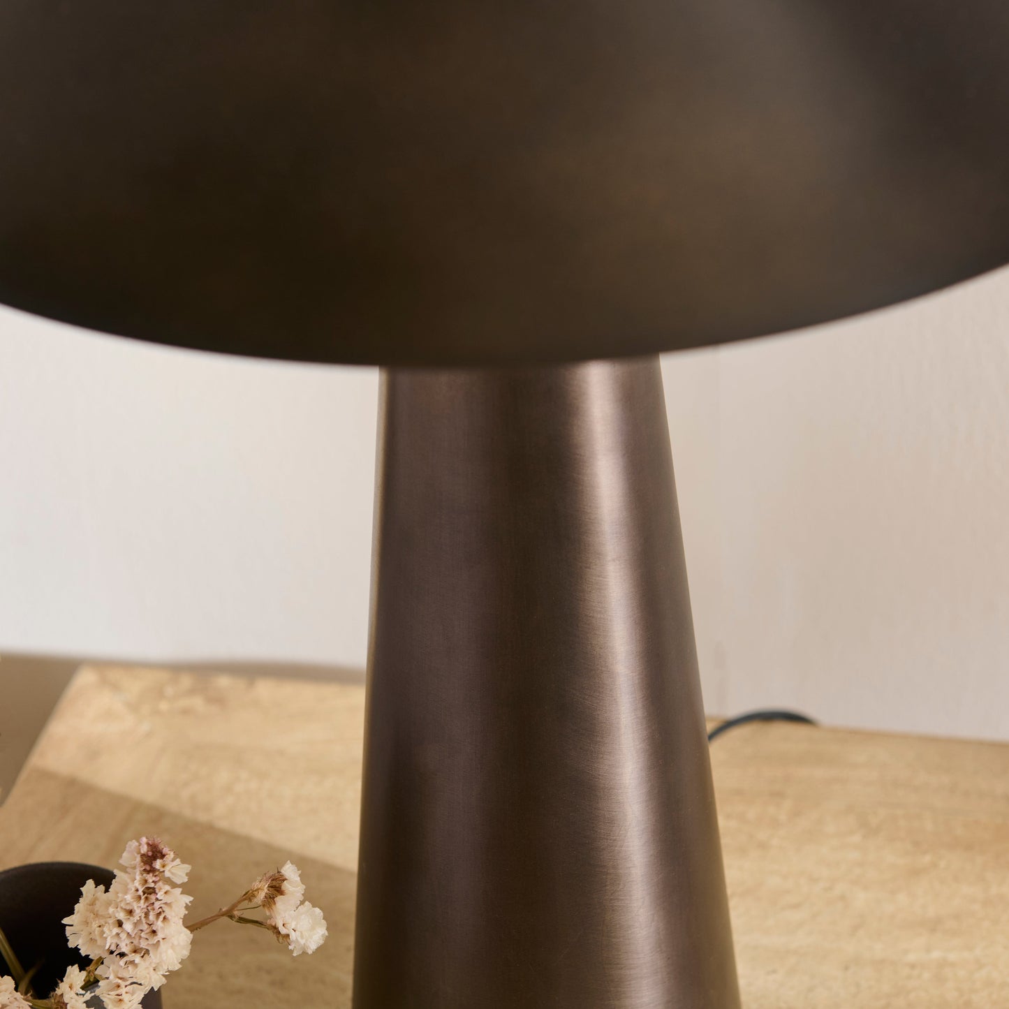 Outlet - Brockhill 51cm Metal Table Lamp - Bronze