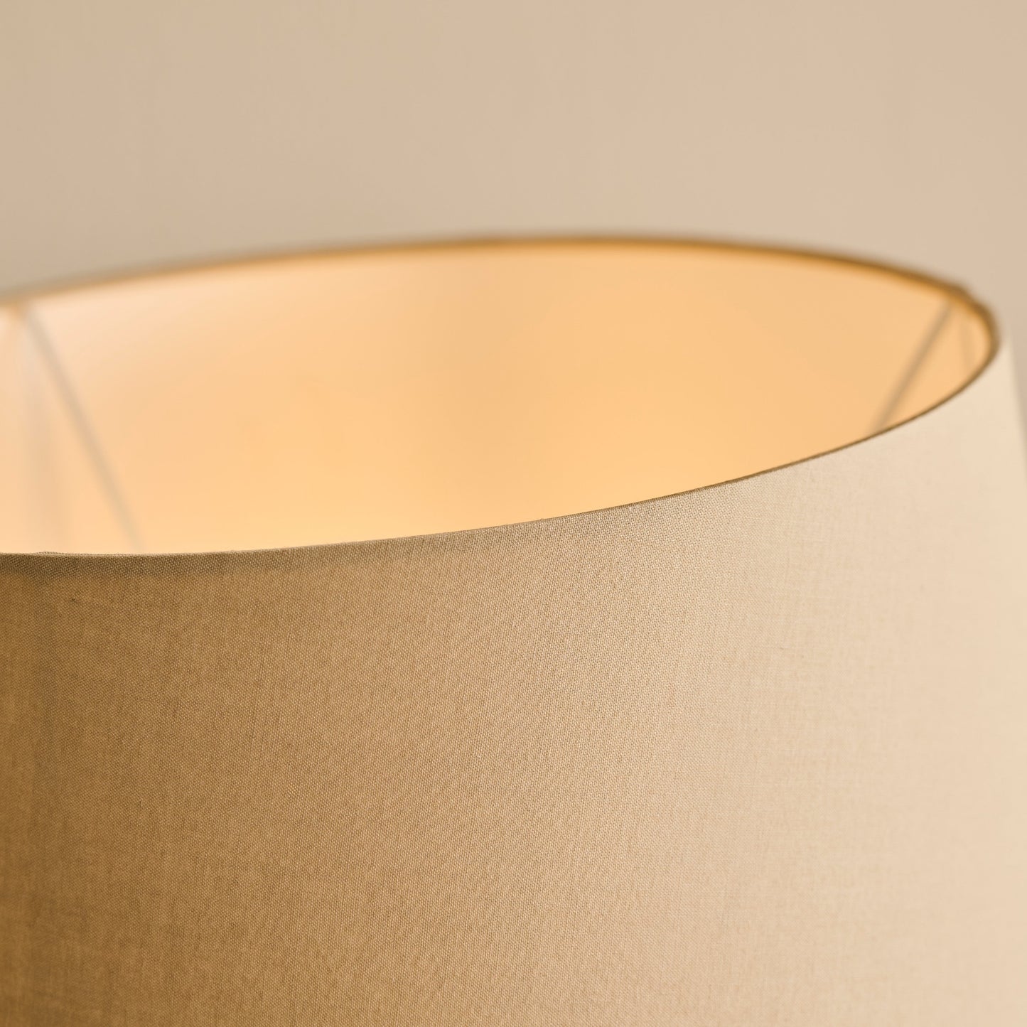 Burcot Black Mango Wood Lamp Coningsby Taupe Shade - 30cm