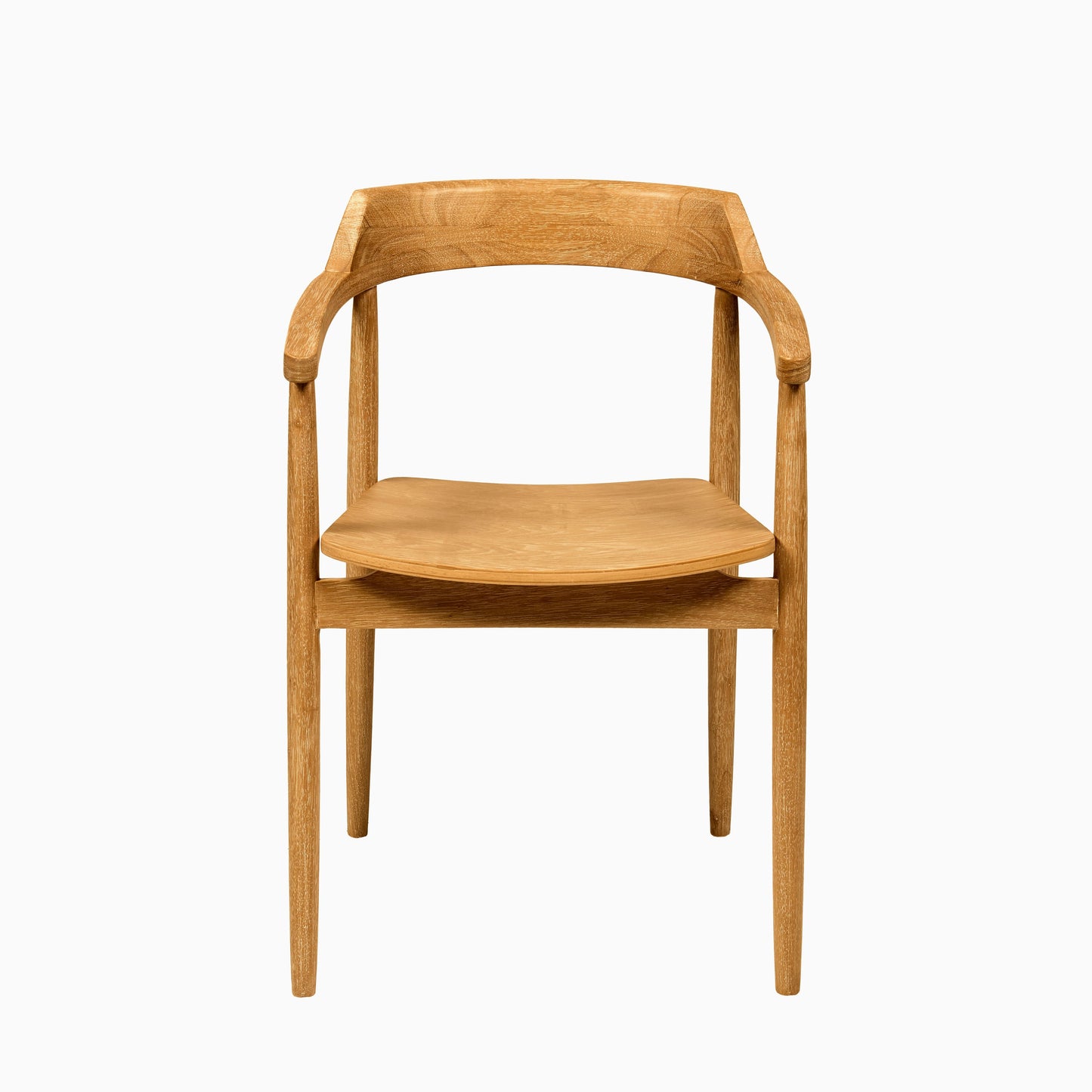 Outlet - Carter Pale Oak Dining Armchairs - Set of 2