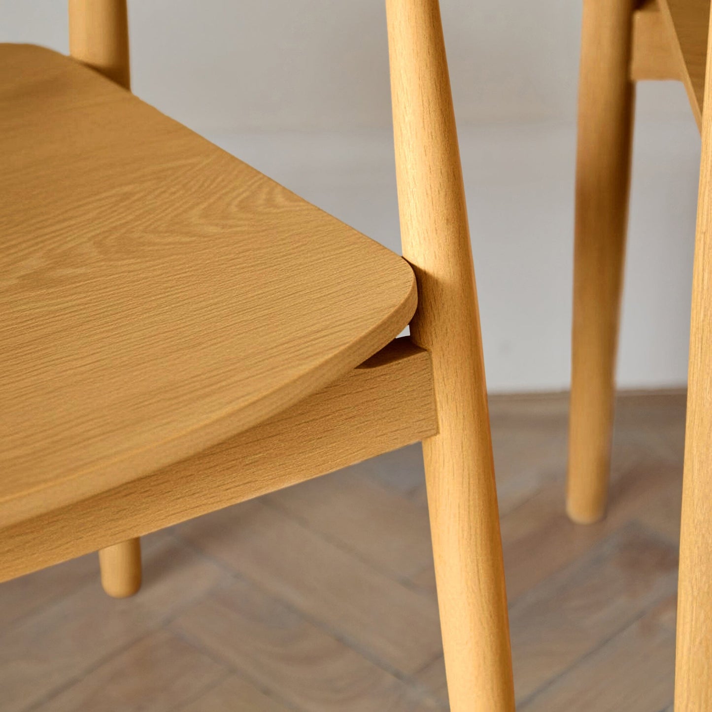 Outlet - Carter Pale Oak Dining Armchairs - Set of 2