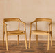 Outlet - Carter Pale Oak Dining Armchairs - Set of 2