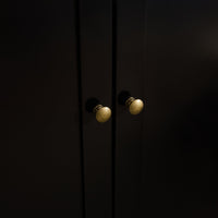 Charlie 3 Door Wardrobe - Black