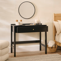Charlie Noir Black Dressing Table