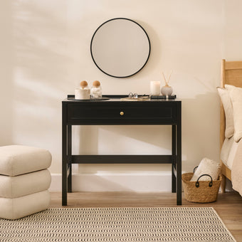 compare product Charlie Noir Black Dressing Table