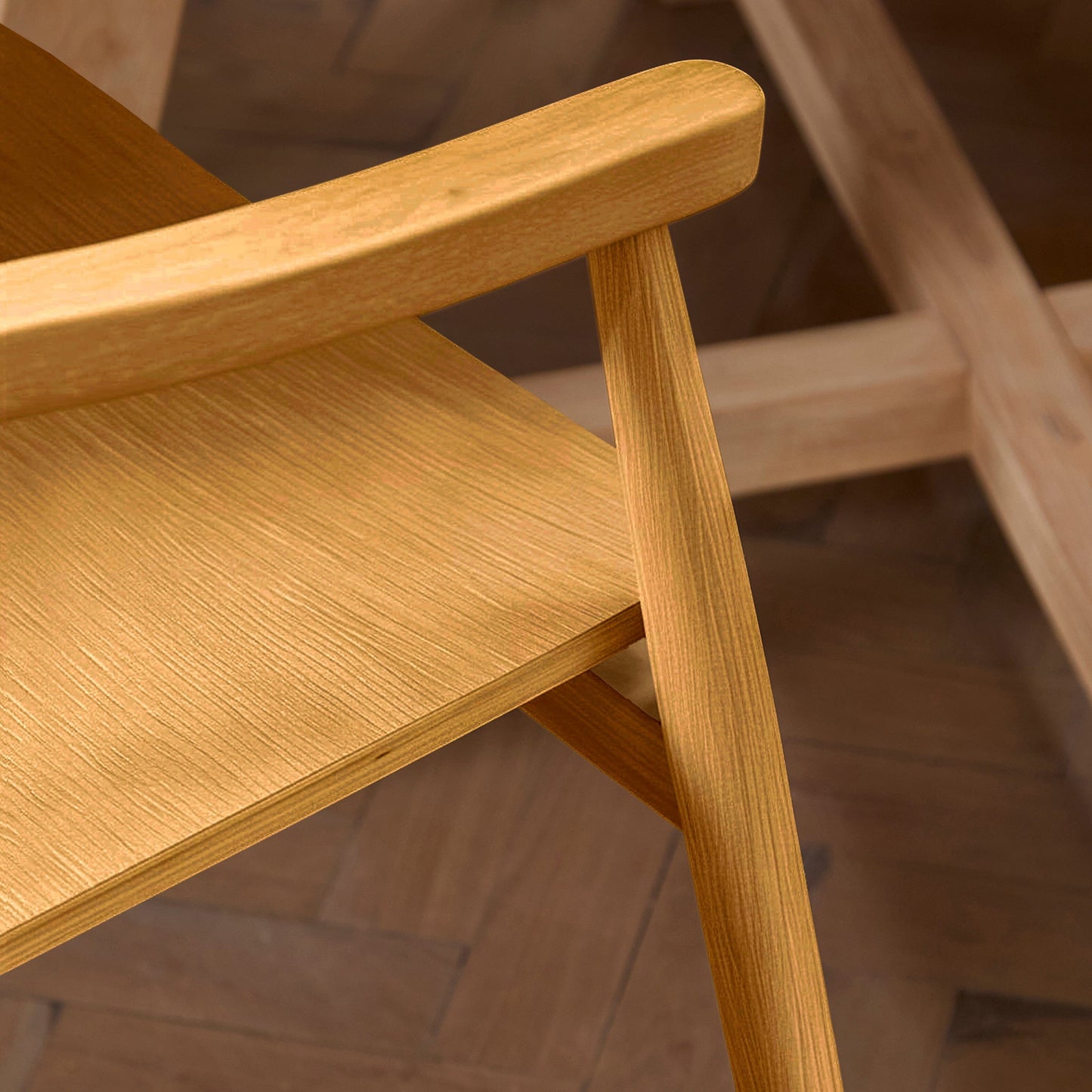 Outlet - Carter Pale Oak Dining Armchairs - Set of 2