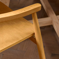 Outlet - Carter Pale Oak Dining Armchairs - Set of 2
