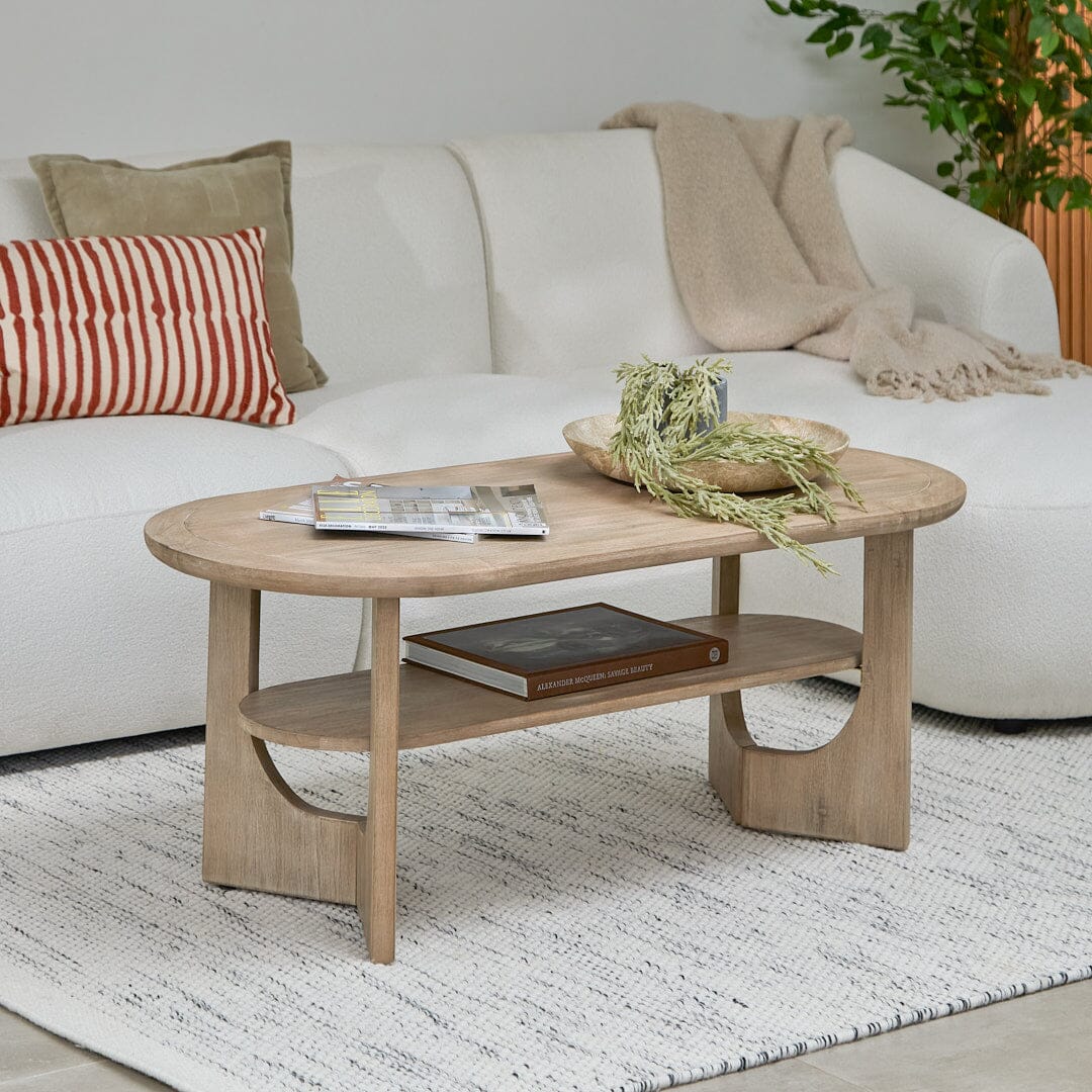 Outlet - Delphi Light Acacia Coffee Table