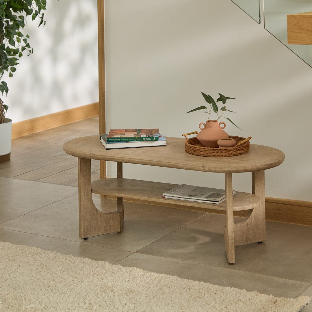 Outlet - Delphi Light Acacia Coffee Table