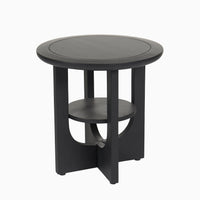 Outlet - Delphi Black Acacia Side Table