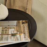Outlet - Delphi Black Acacia Side Table