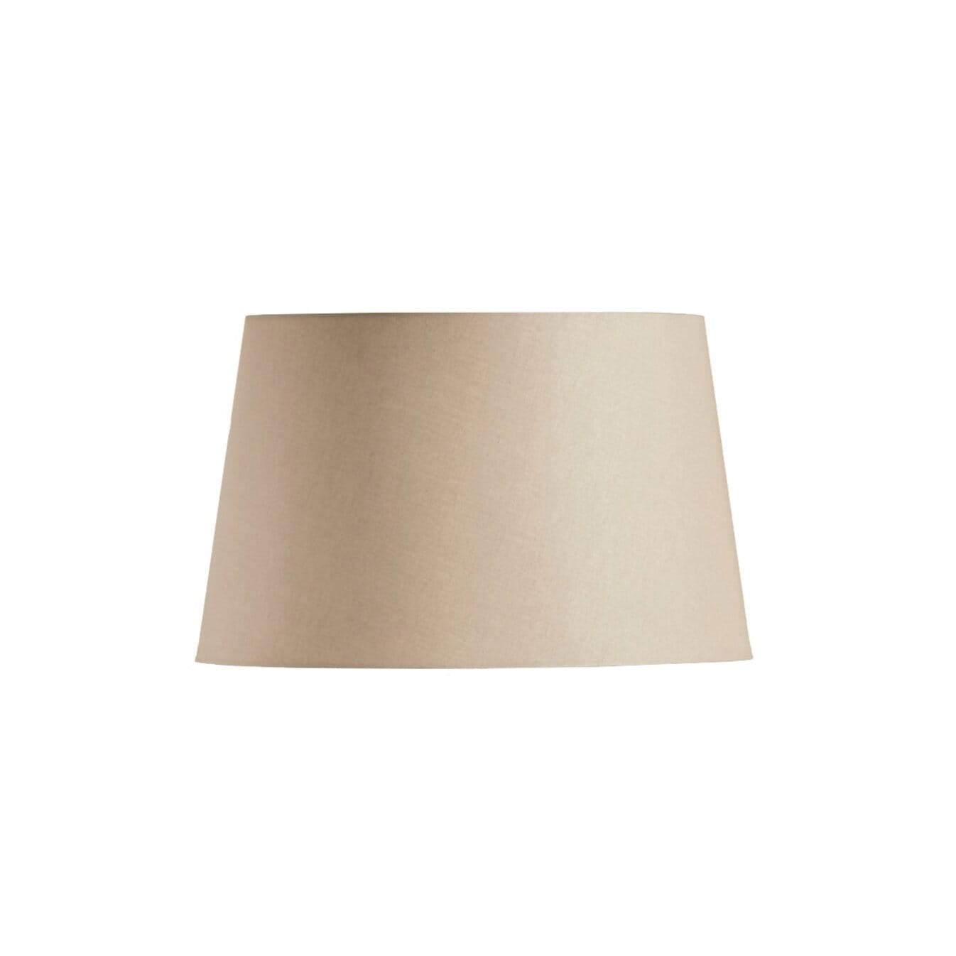 Outlet - Coningsby Cotton Taupe Lamp Shade - 30cm