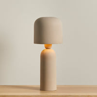 Outlet - Eltham 39cm Metal Table Lamp - Taupe