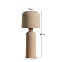 Outlet - Eltham 39cm Metal Table Lamp - Taupe