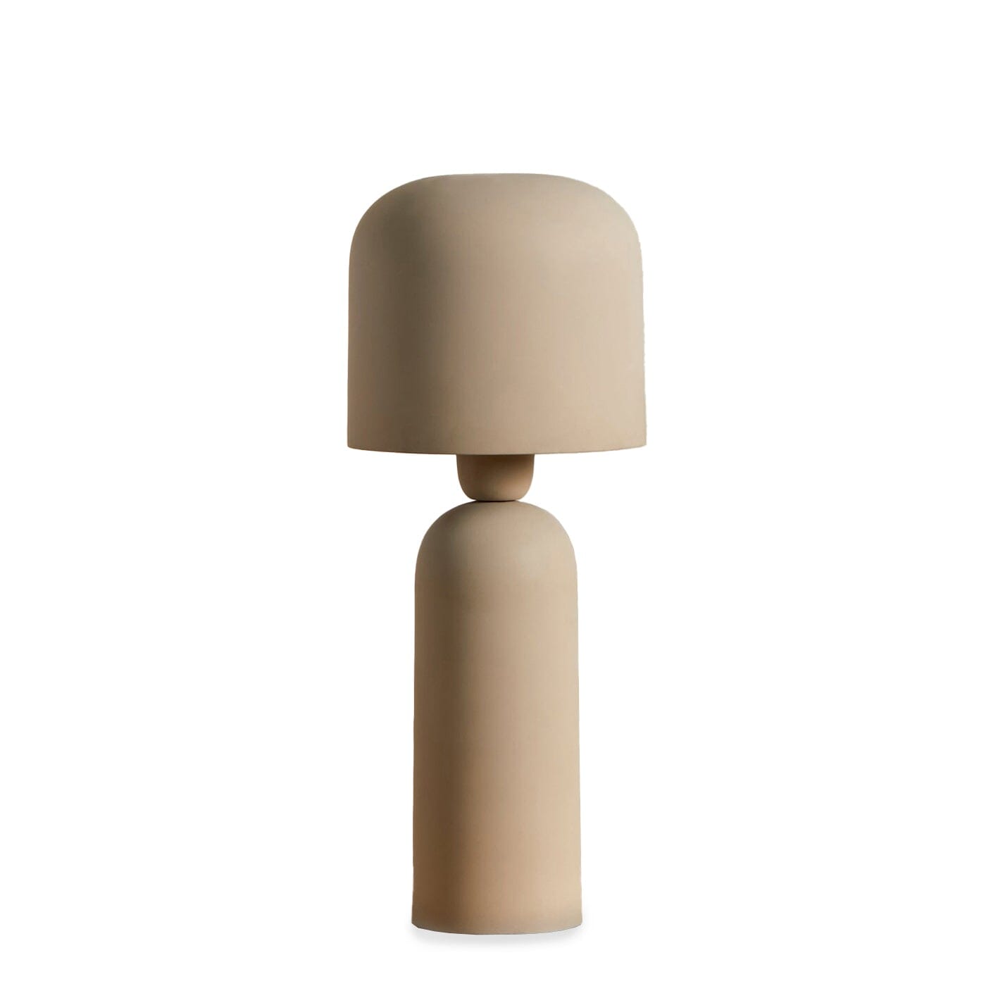 Outlet - Eltham 39cm Metal Table Lamp - Taupe