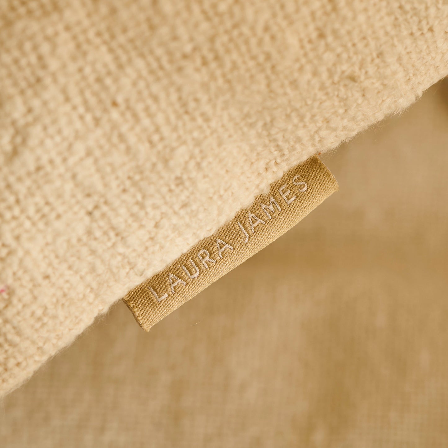 Ealing 45 x 45cm Textured Cushion Cover - Clay
