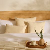 Ealing 45 x 45cm Textured Cushion Cover - Clay