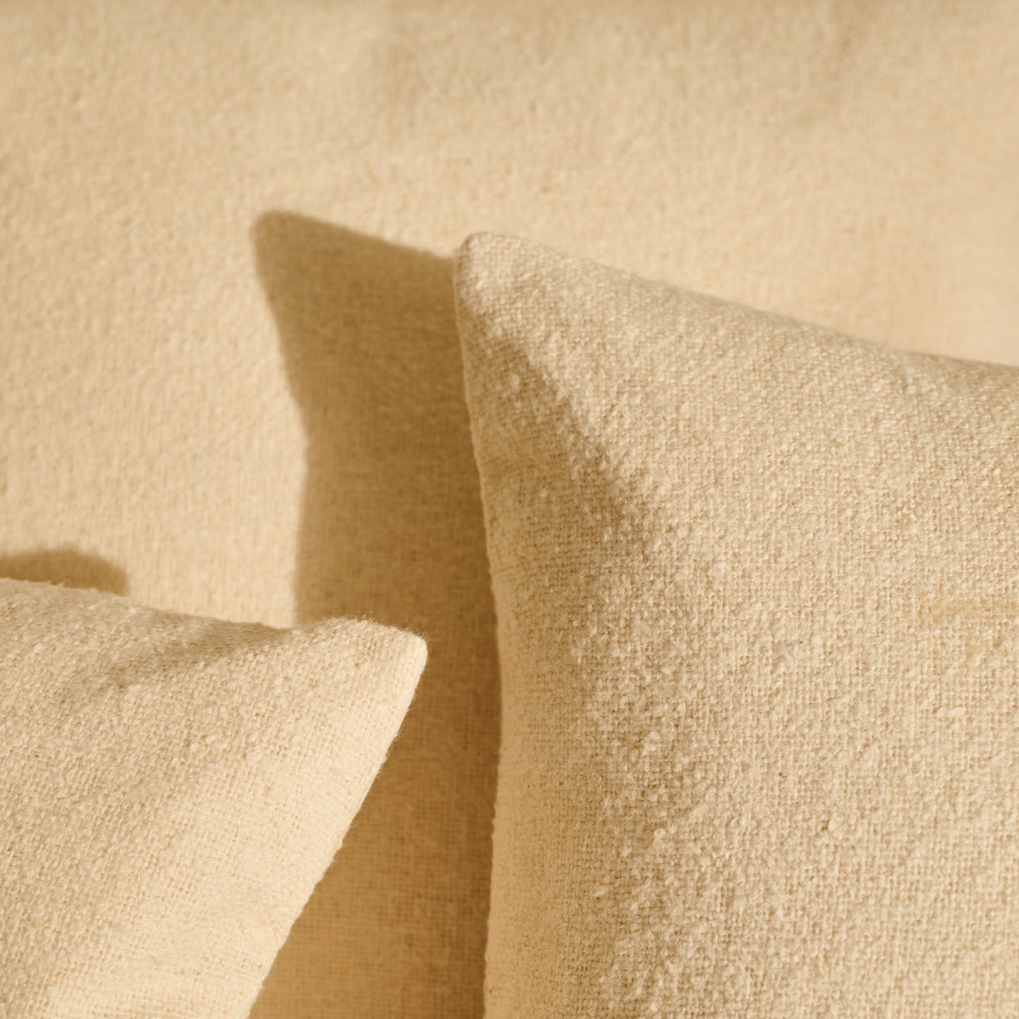 Ealing 45 x 45cm Textured Cushion Cover - Clay