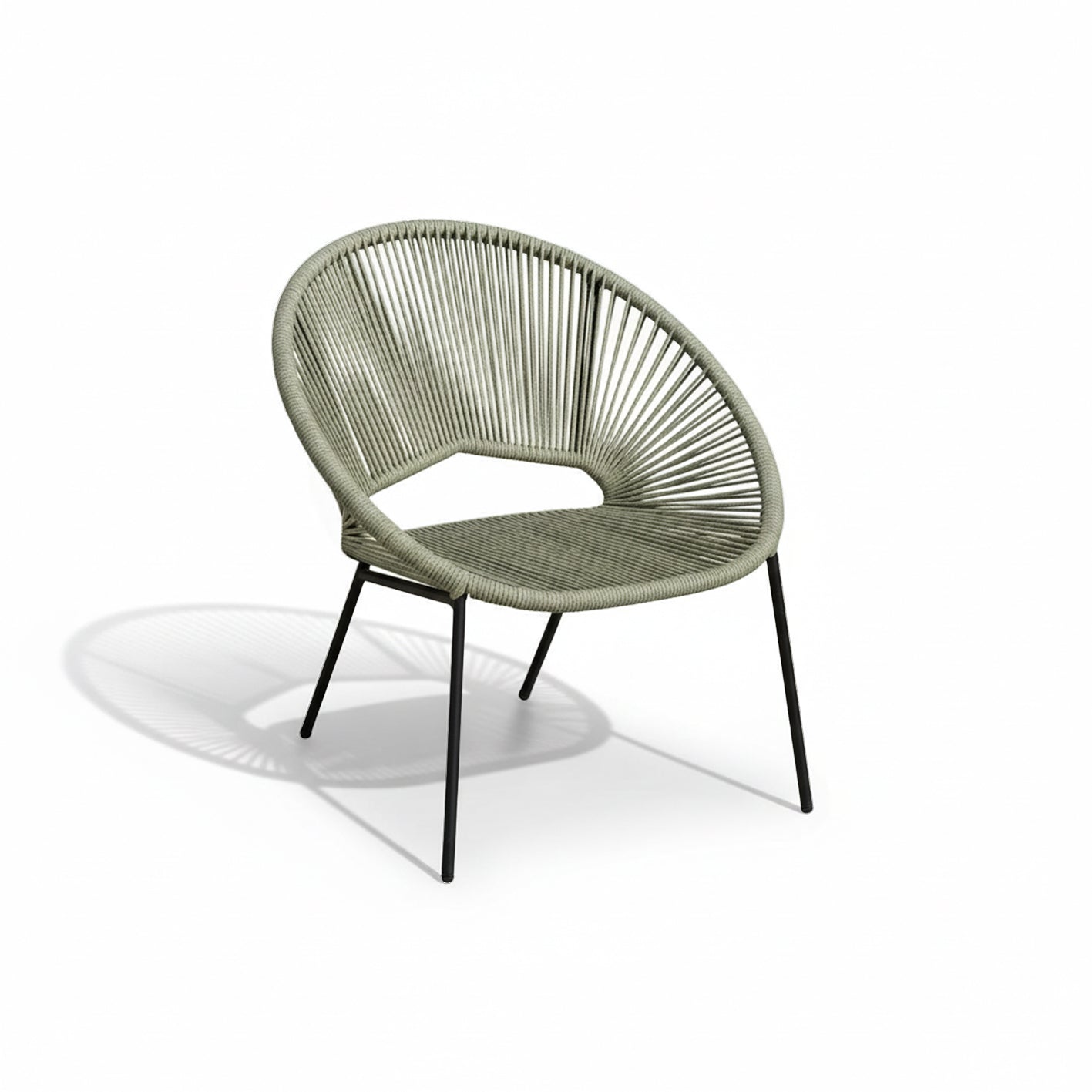 Eli Green Rope Chairs - Set of 2